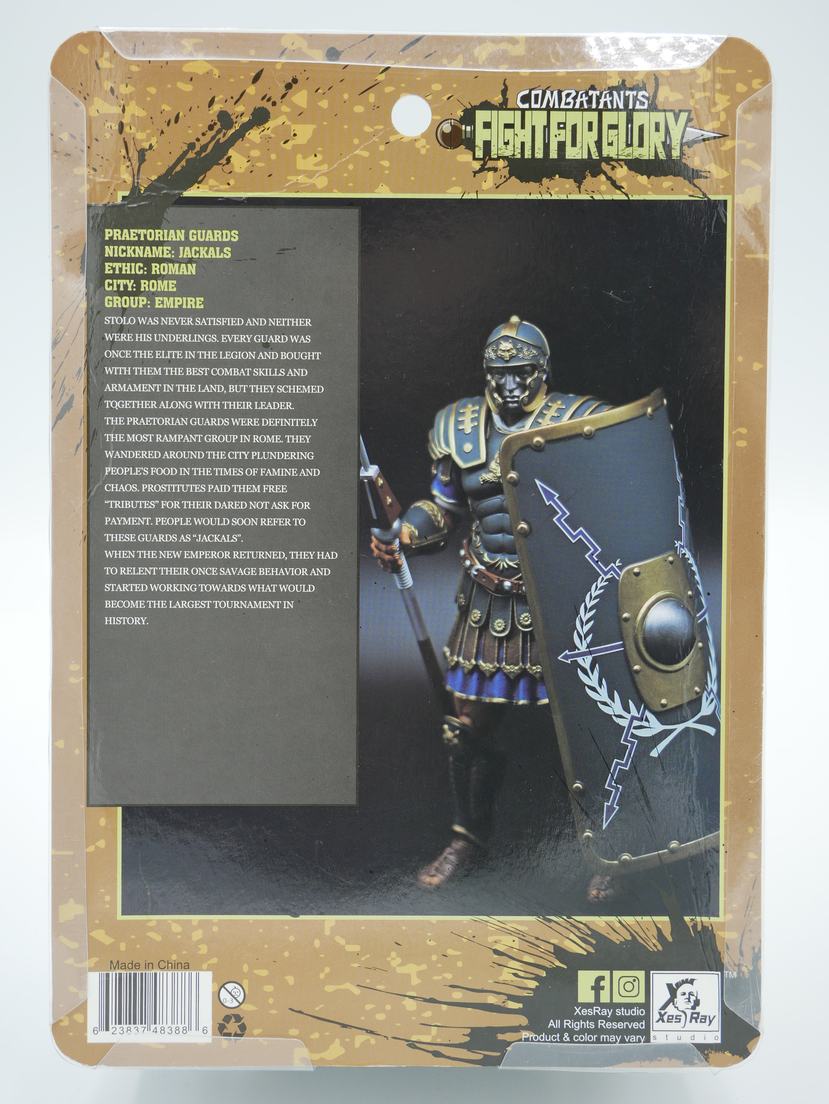 Combatants Fight For Glory - Praetorian Guard Figure - Xes Ray 
