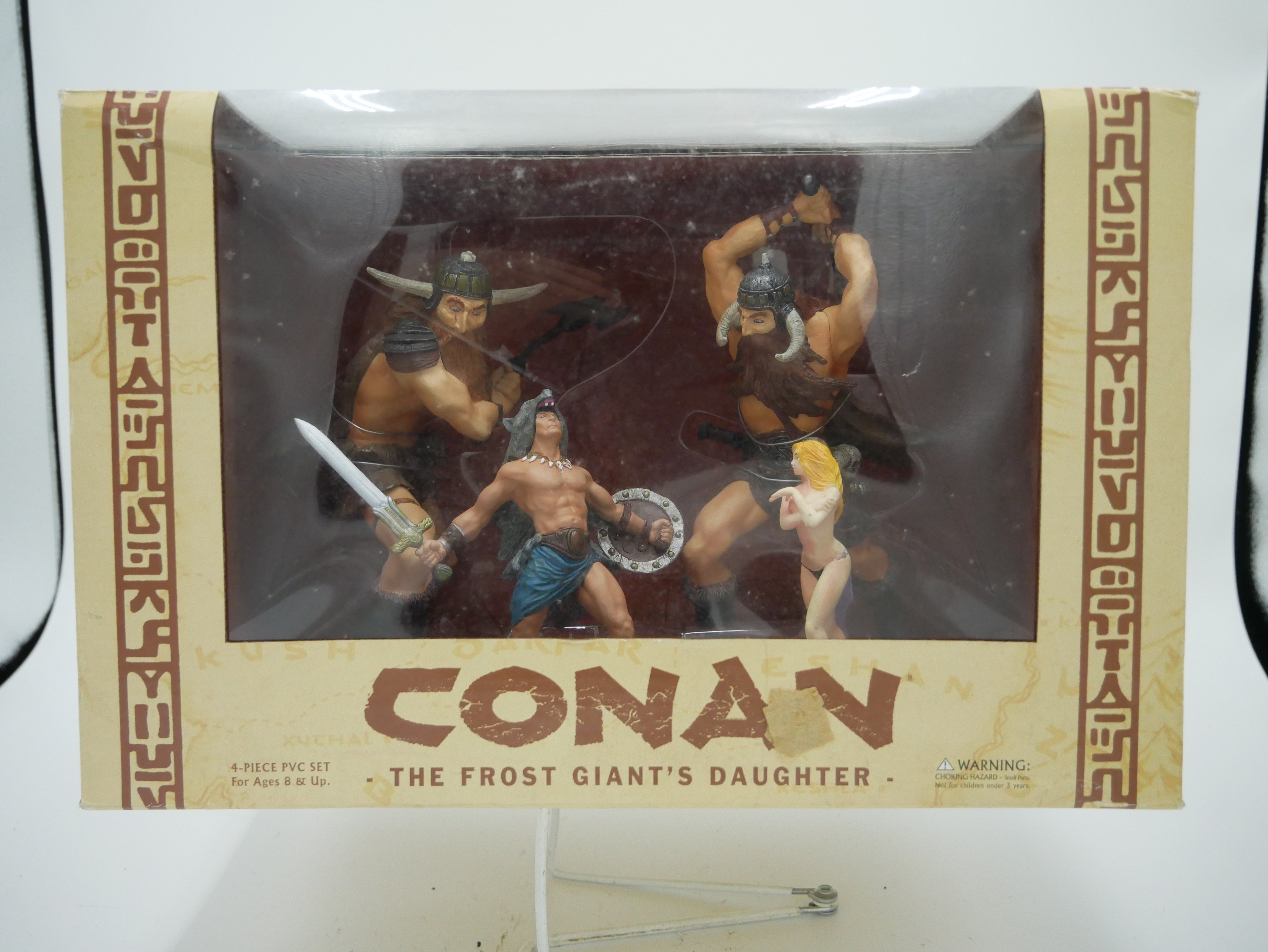 Conan Wolf Limited Edition – Figurine PVC Dark Horse Deluxe THQ Neuve