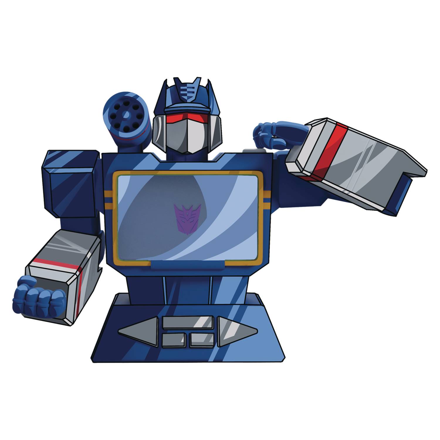 TRANSFORMERS SOUNDWAVE BUST PX RESIN BUSINESS CARD HOLDER The