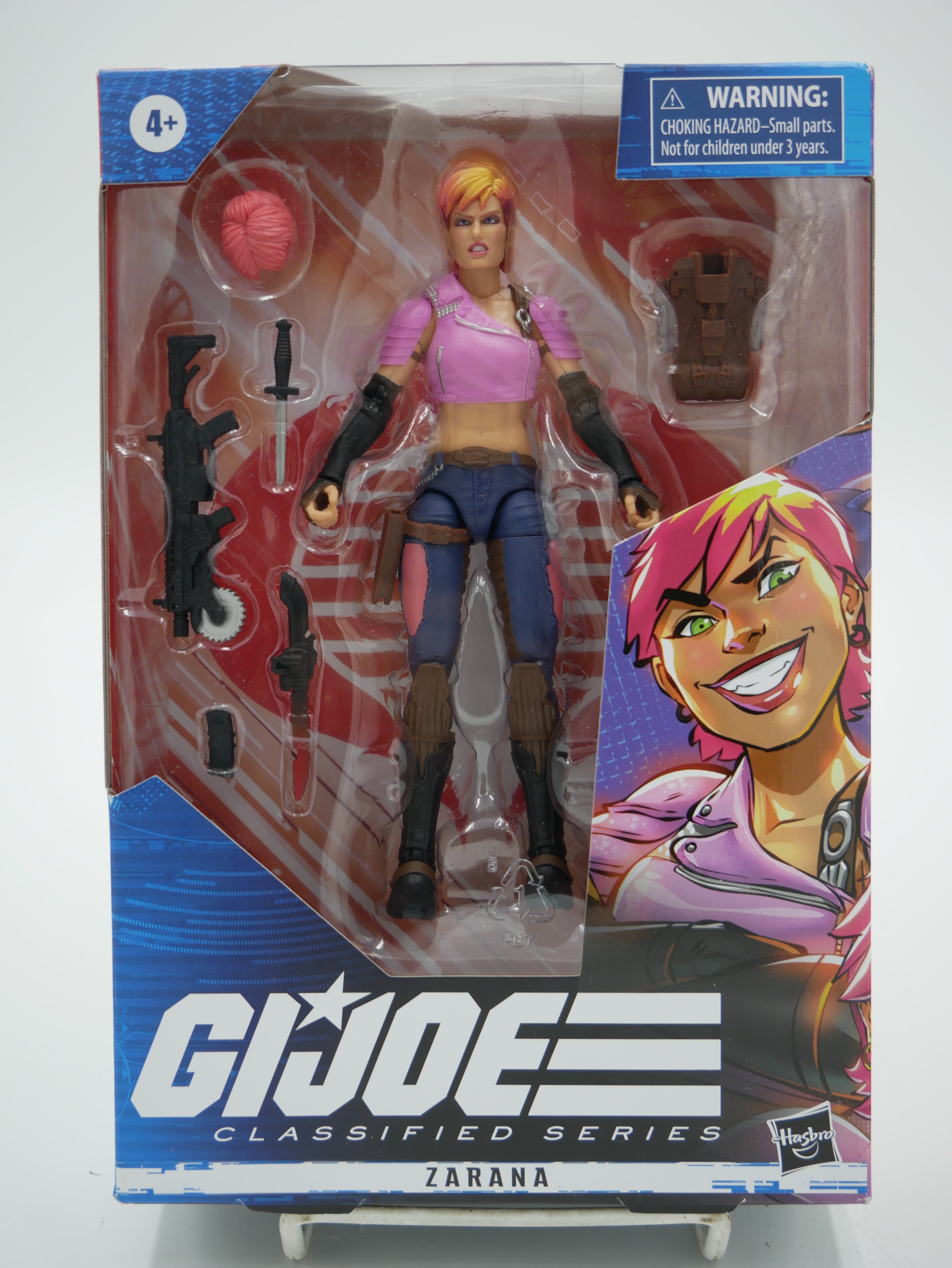 G.I. Joe Classified Series Zarana - Action Figure Premium 15 Cm, Collezionabile Con Accessori E Confezione Speciale