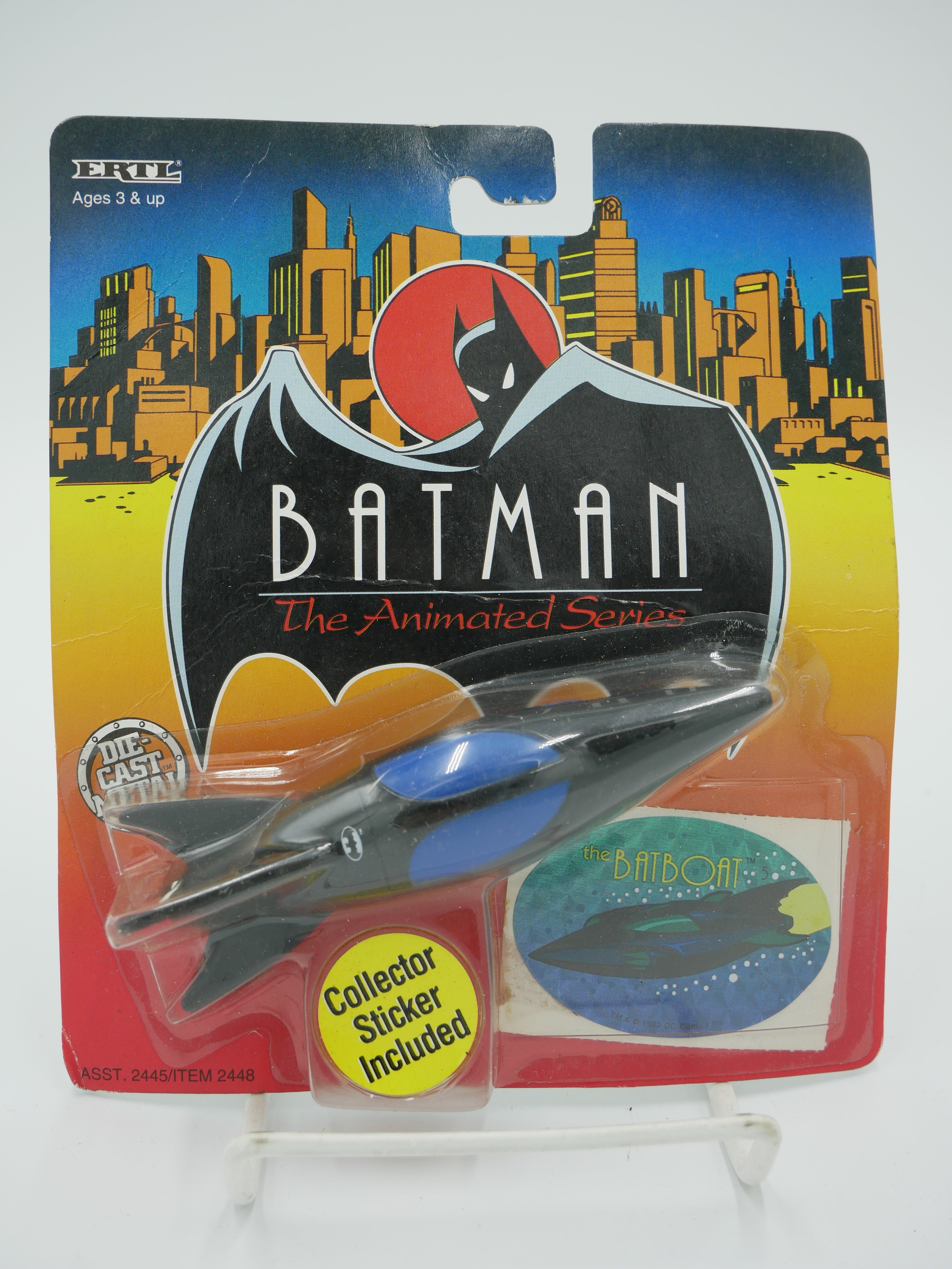 Batman animated series CUSTOM BatBoat 16 40cm kenner style period 1992